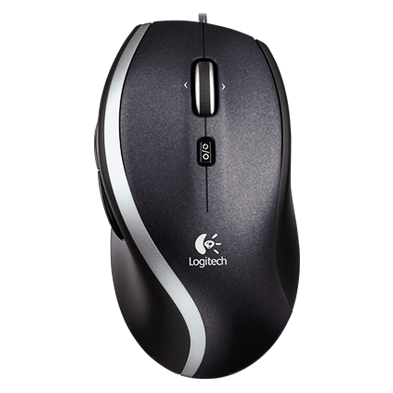 Corded Mouse M500, top view