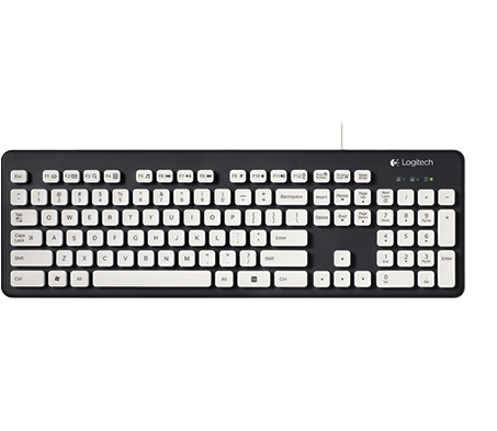 Washable keyboard K310, full view