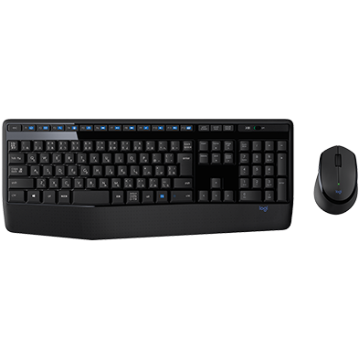 Wireless Combo MK345 mouse and keyboard product top shot