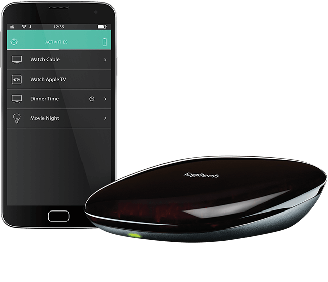 Logitech Harmony Hub Smart Home Ir Hub Universal Remote App