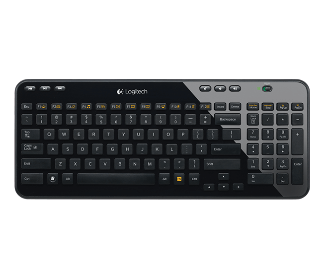 Logitech K360 Compact Wireless Keyboard With Hot Keys