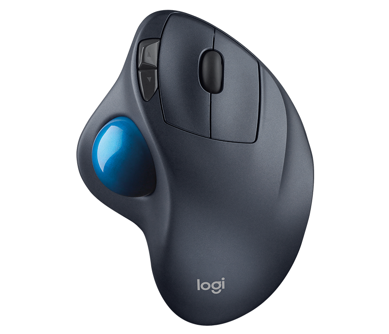 Logitech M570 Wireless Trackball Designed For Comfort Long Battery Life