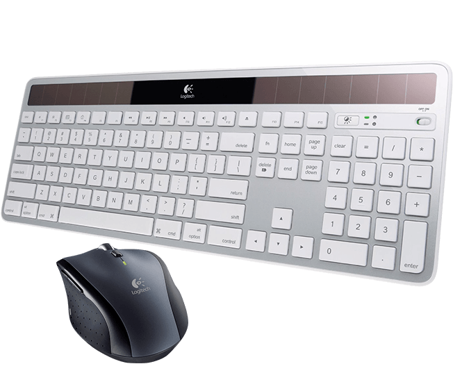 logitech k750 solar wireless keyboard for mac m705 mouse combo solar mouse