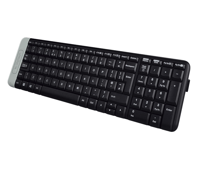 como conectar un teclado inalambrico logitech