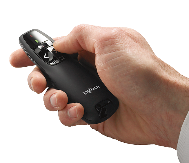 logitech laser presentation remote r400