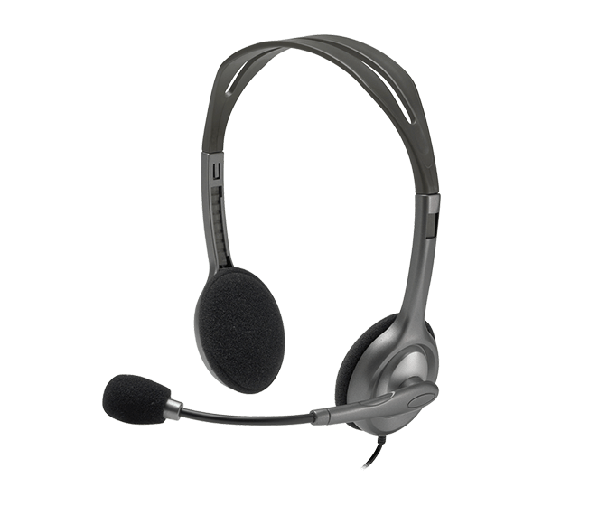 Earbuds with microphone for laptop - Logitech H110 Stereo Headset Overview