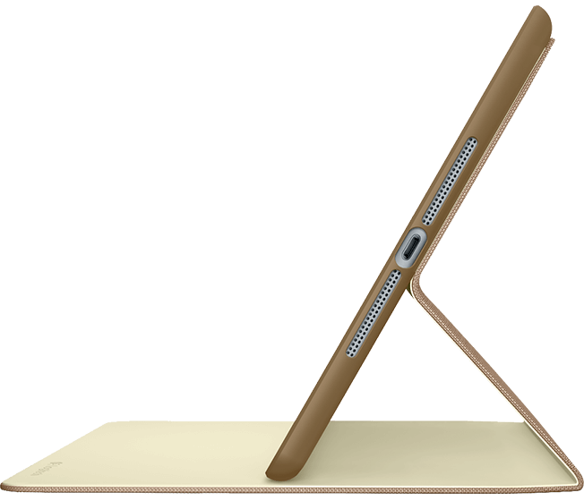 Hinge Flexible iPad Case with MultiAngle Stand Logitech