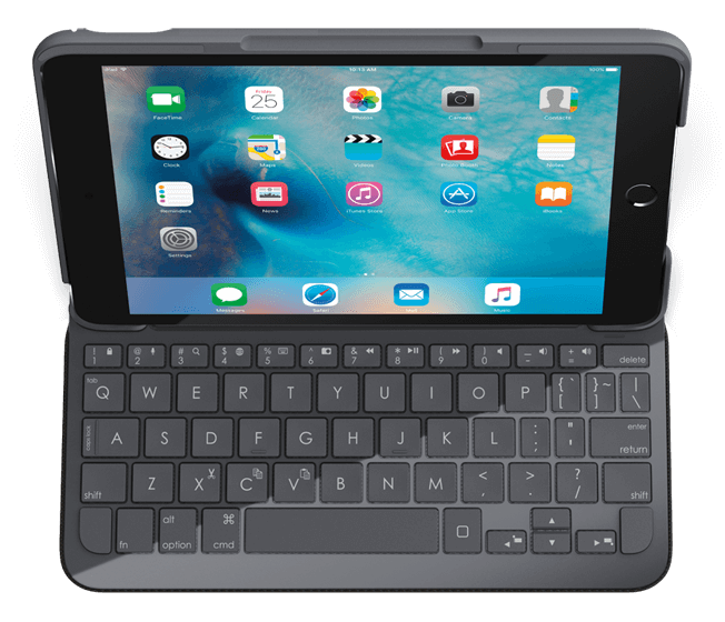 ロジクール ik0772 キーボードケース for ipad mini 4
