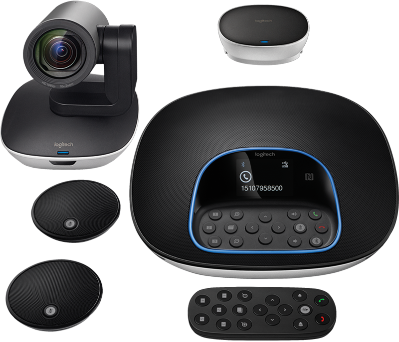 Videoconferência logitech