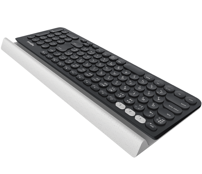 Logitech K780 Wireless MultiDevice Quiet Desktop Keyboard