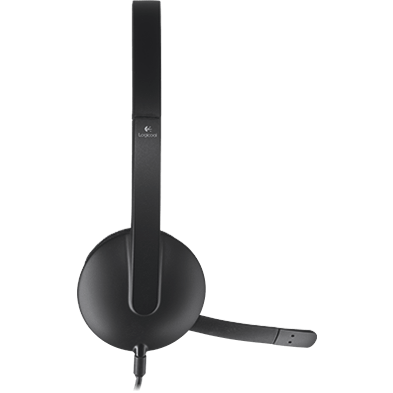 dual headset, front facing