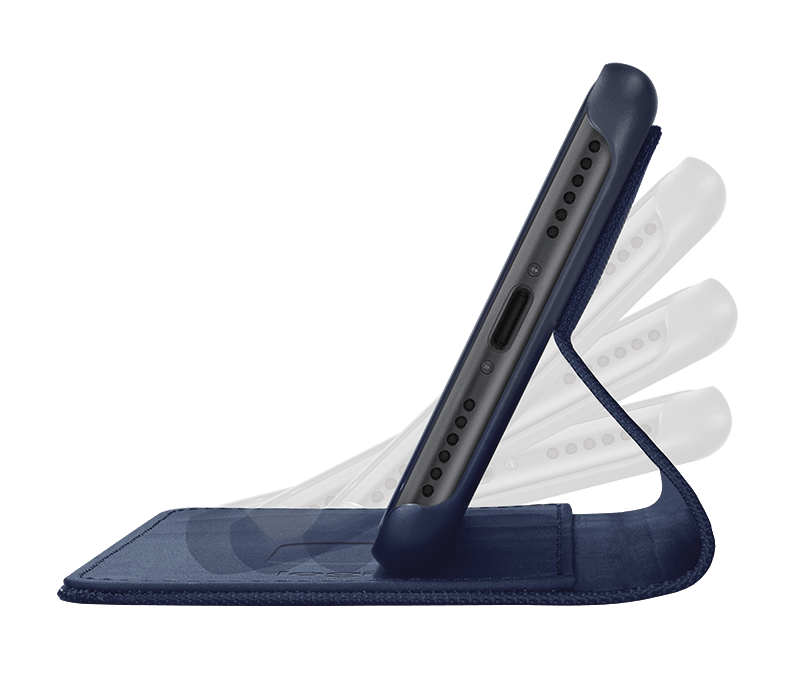 Logitech Hinge iPhone 7 Wallet Case with AnyAngle Stand
