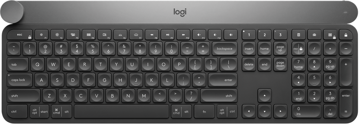 Logitech Craft Advanced Wireless Keyboard with Creative Input Dial in Pakistan