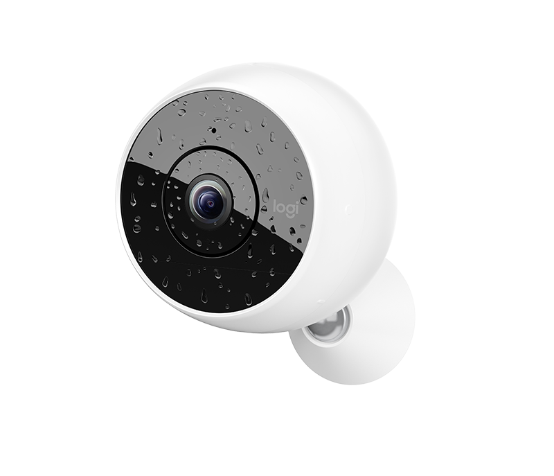 logitech circle wireless hd video battery powered security camera