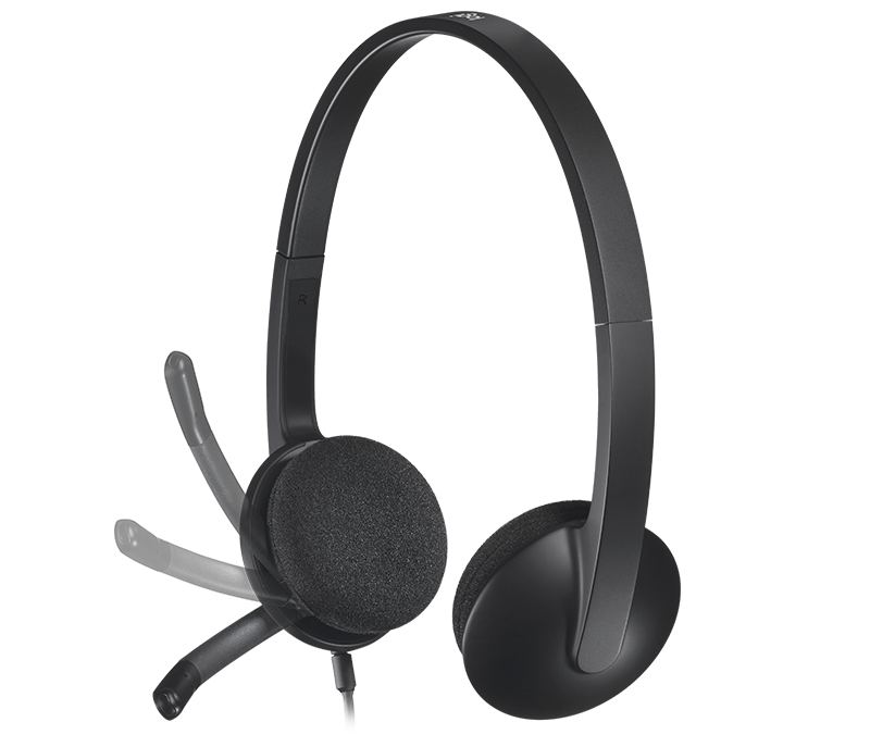 logitech pc headset with mic