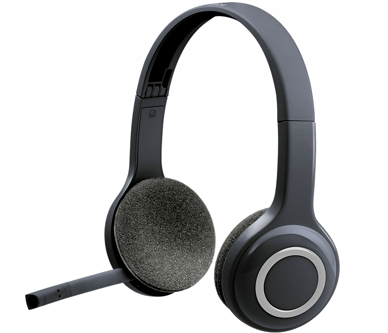 wireless headphones with microphone for computer