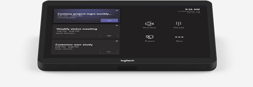 Logitech Tap Touch Controller Fur Videokonferenzraume